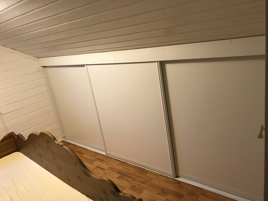 Loftet garderobe